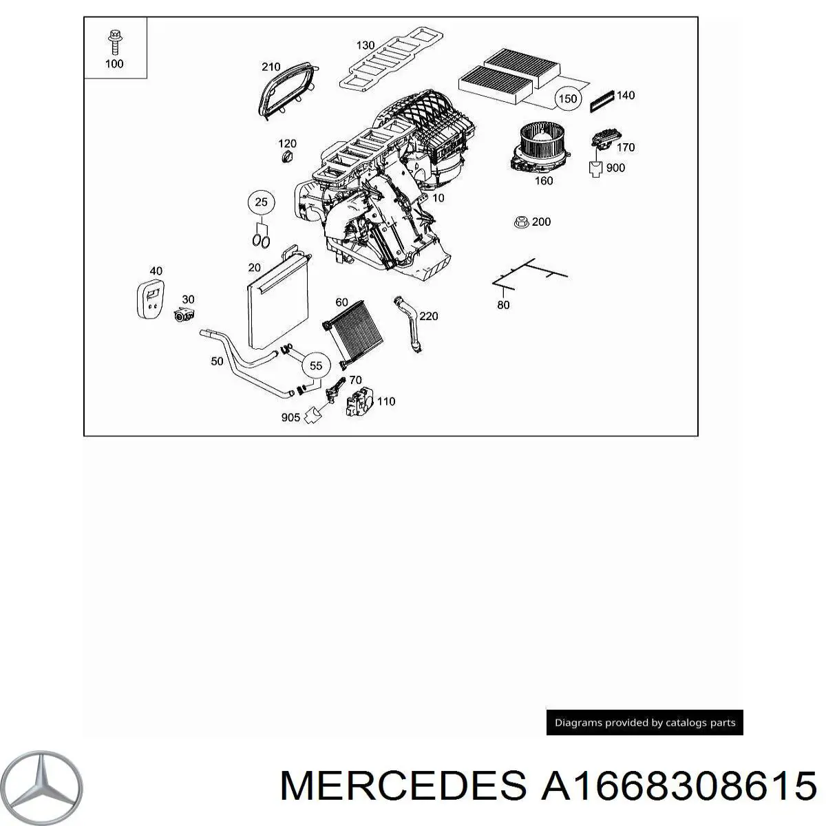  Mercedes A1668308615 preço, a partir de 89,22 USD