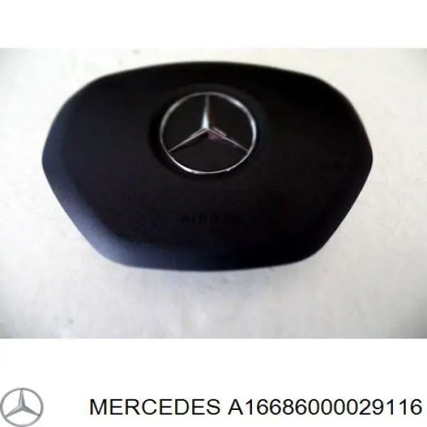 A16686000029116 Mercedes Cinto de segurança (AIRBAG) de condutor