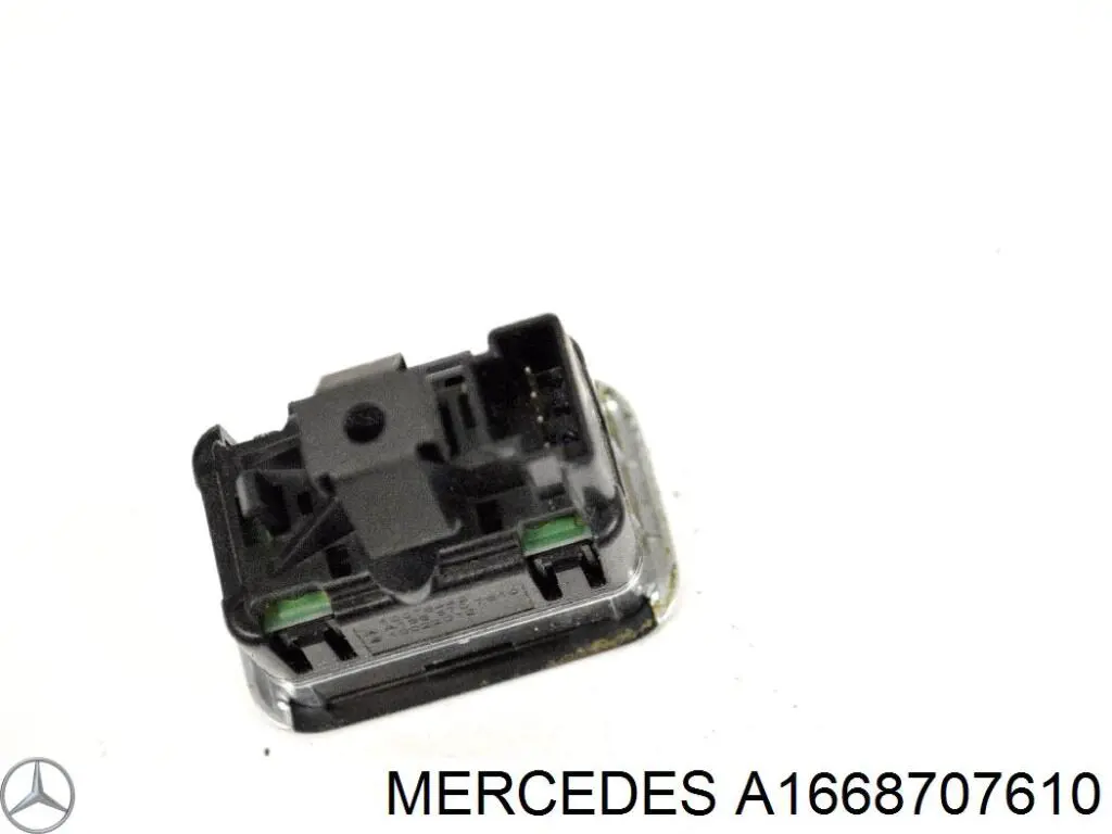 Compre A1668707610 Mercedes Botão de salão de acionamento de tampa de porta-malas (de 3ª/5ª porta (de tampa de alcapão)