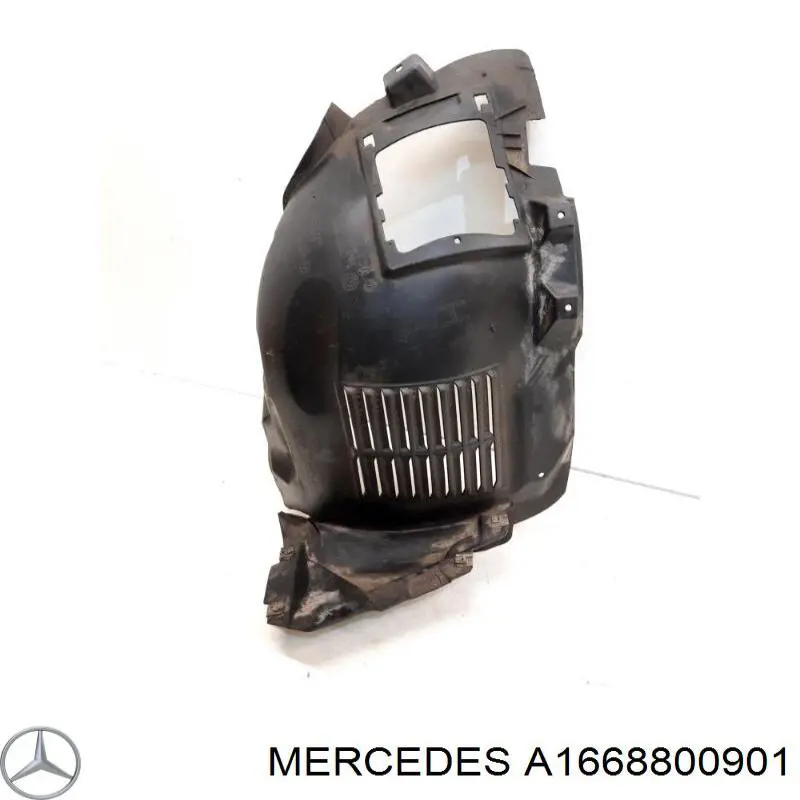 Guarda-barras esquerdo dianteiro do pára-lama dianteiro Mercedes A1668800901 preço, a partir de 147,19 USD