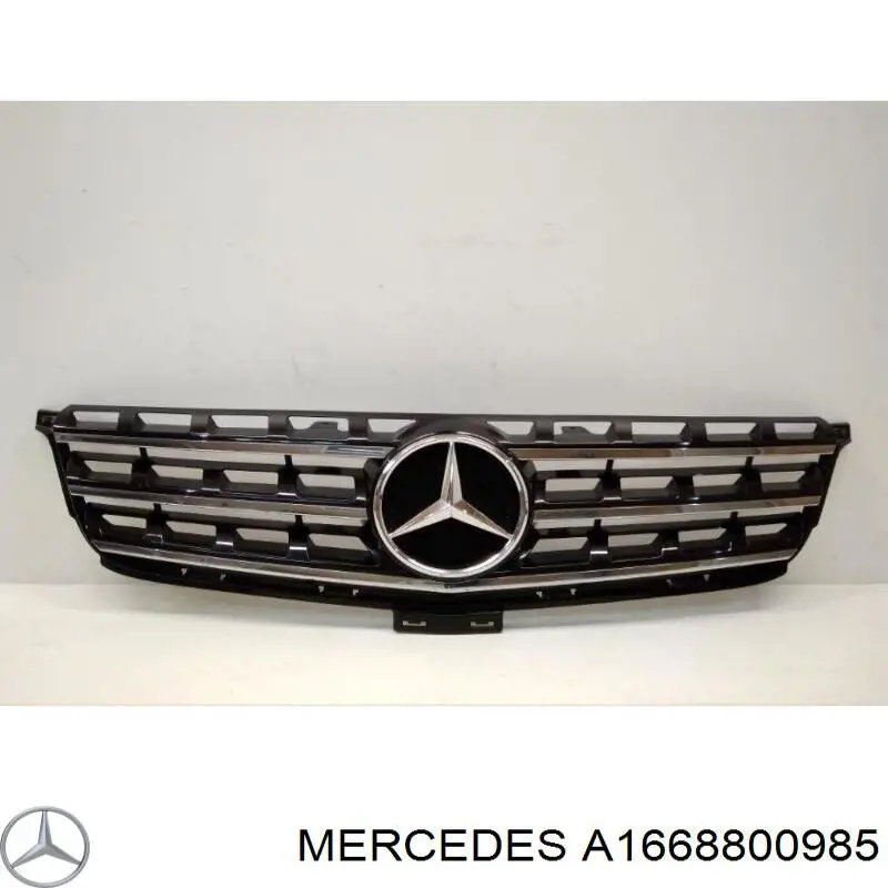 A1668800985 Mercedes Grelha do radiador