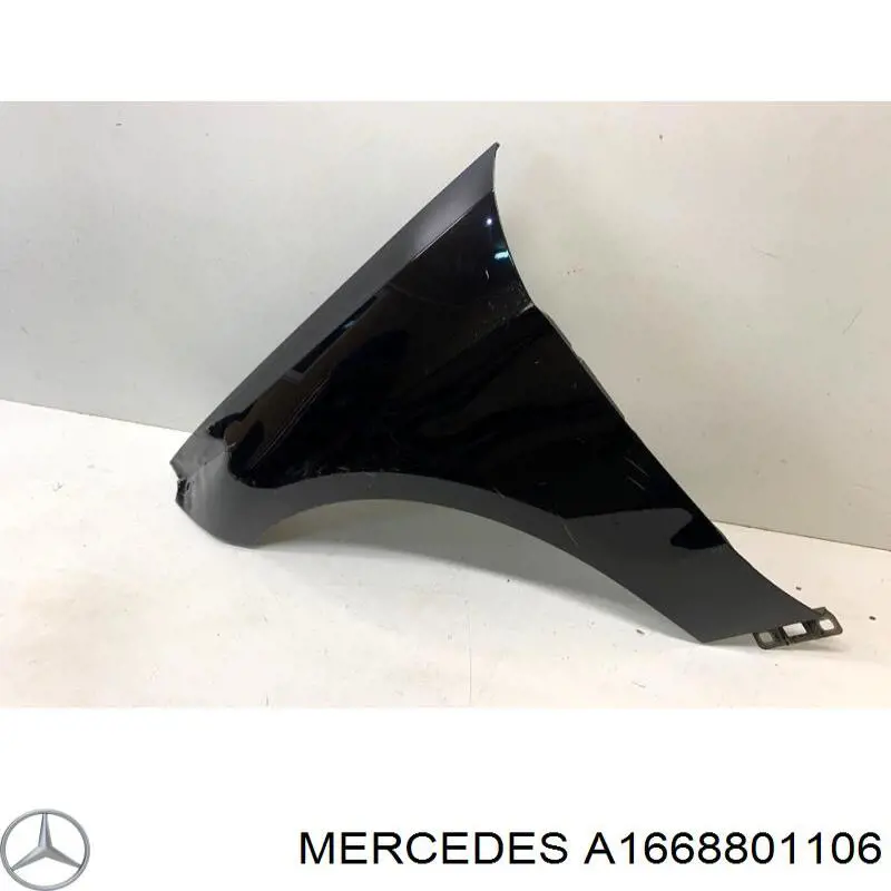 A1668801106 Mercedes Pára-lama dianteiro esquerdo