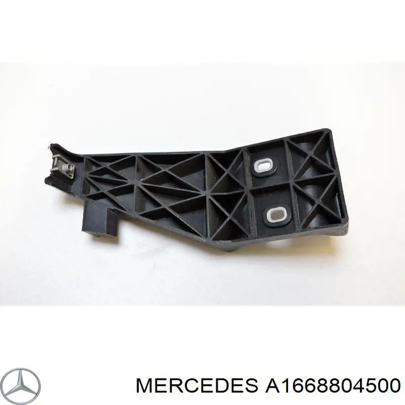 A1668804500 Mercedes Consola direita do pára-choque traseiro