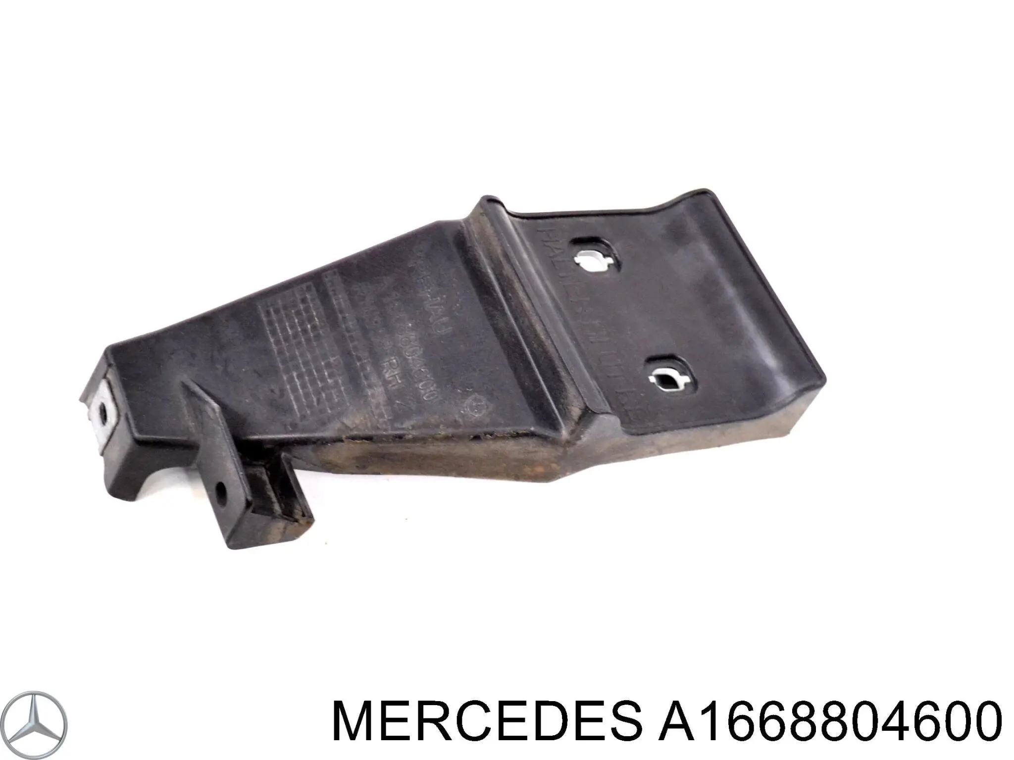 A1668804600 Mercedes Consola direita do pára-choque traseiro