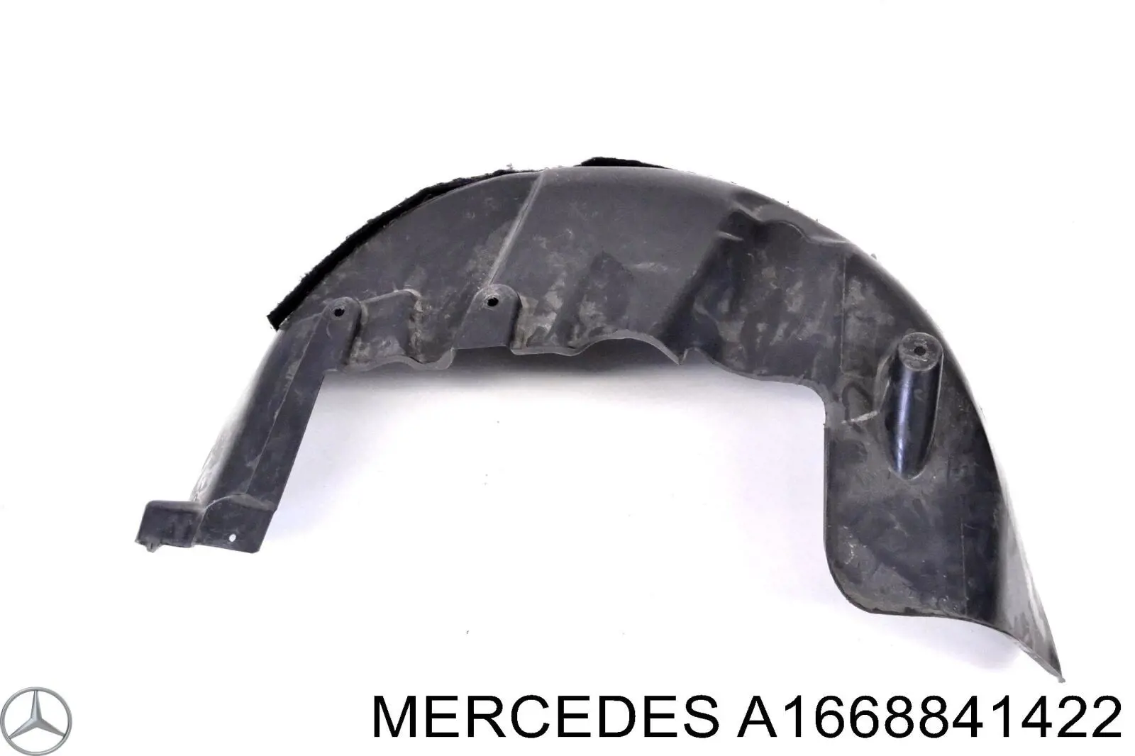 Guarda-barras do pára-lama traseiro direito Mercedes A1668841422 preço, a partir de 88,53 USD