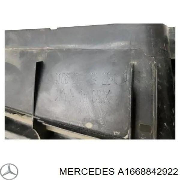 Conduto de ar/defletor do radiador, superior Mercedes A1668842922 preço, a partir de 79,72 USD