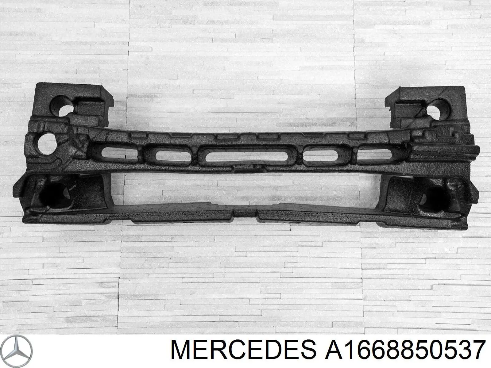 A1668850537 Mercedes Absorvedor (enchido) do pára-choque dianteiro