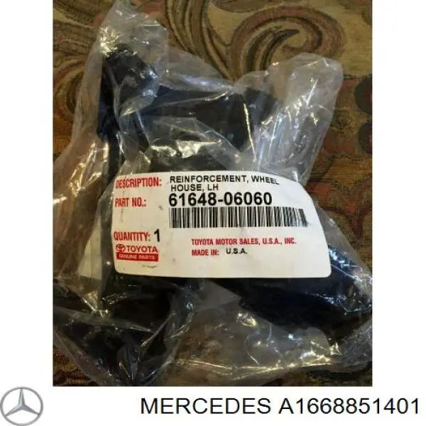 A1668851401 Mercedes 