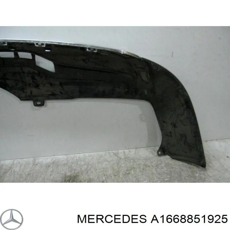 Pára-choque traseiro, parte inferior Mercedes A1668851925 preço, a partir de 186,54 USD
