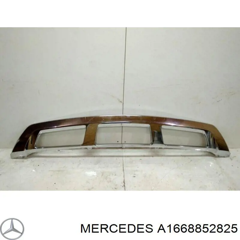 A1668852825 Mercedes Spoiler do pára-choque dianteiro