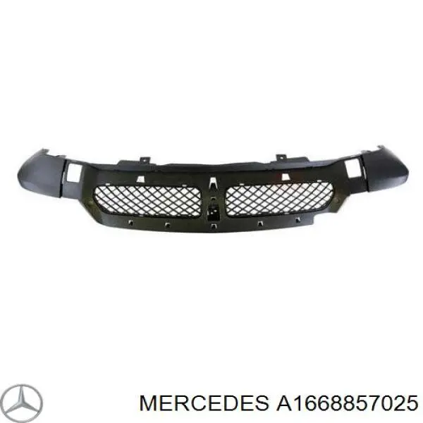 A1668857025 Mercedes Spoiler do pára-choque dianteiro
