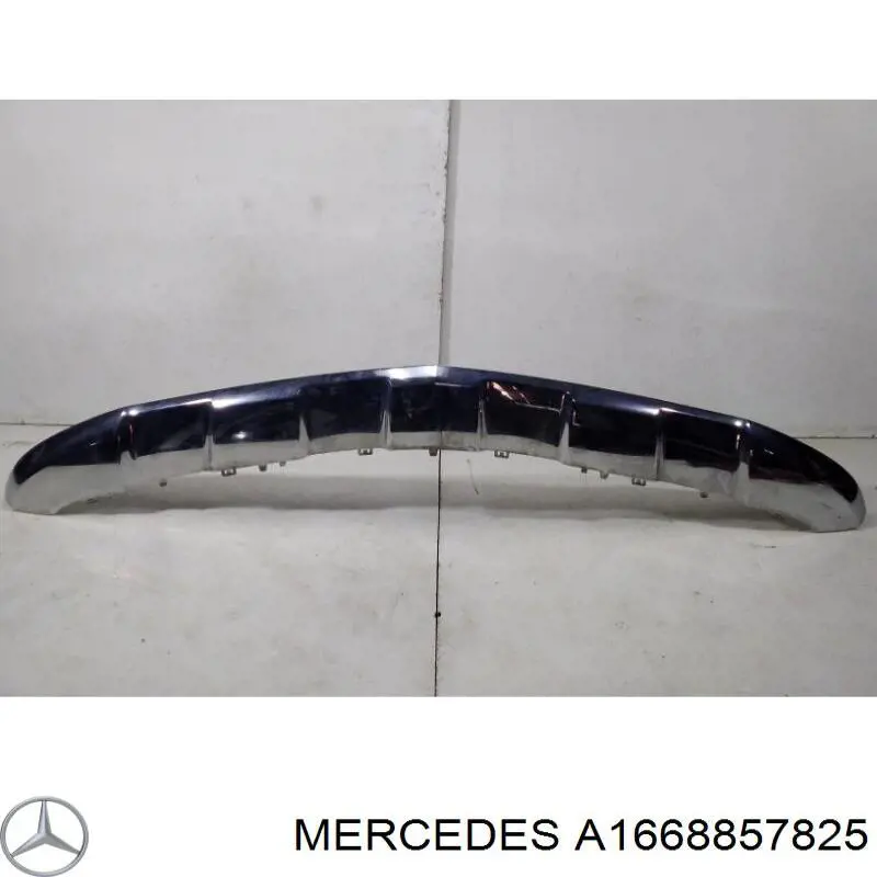 Placa sobreposta central do pára-choque dianteiro Mercedes A1668857825 preço, a partir de 1245,76 USD