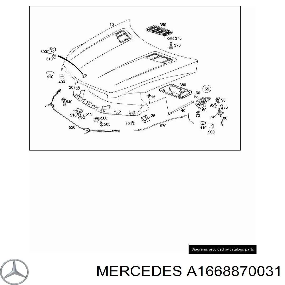 A1668870031 Mercedes 