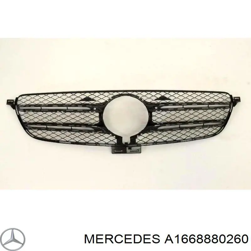 Grelha do radiador Mercedes A1668880260 preço, a partir de 143,03 USD