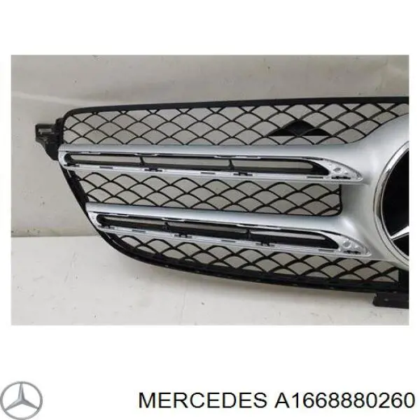 Grelha do radiador Mercedes 1668880260 preço, a partir de 143,03 USD