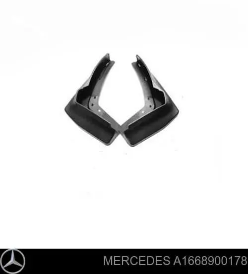 Compre Protetores de lama dianteiros, kit Mercedes GL 