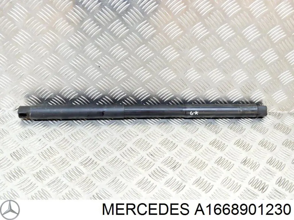 A1668901230 Mercedes Amortecedor de tampa de porta-malas (de 3ª/5ª porta traseira)