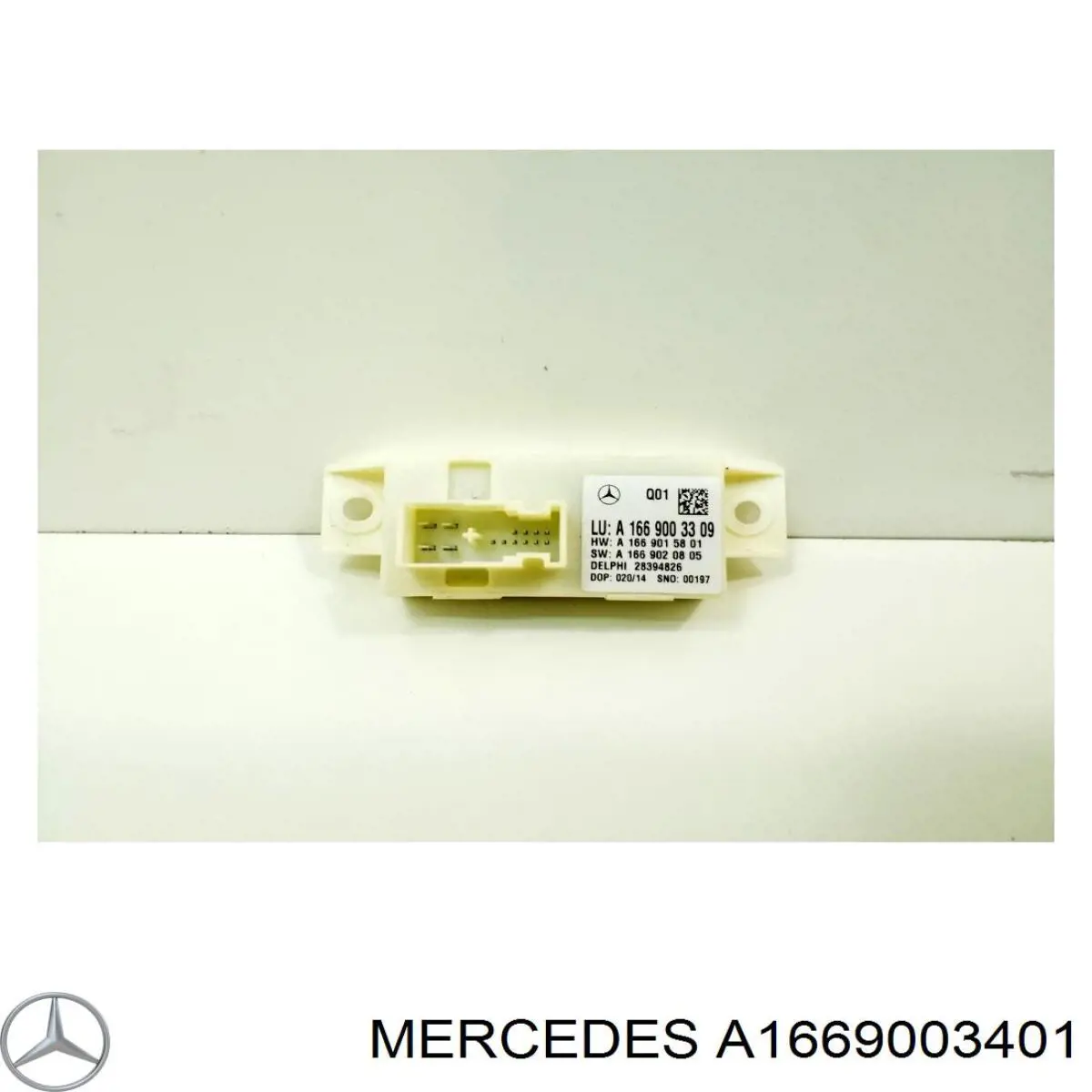 Módulo de direção (Centralina eletrônica) das luzes Mercedes A1669003401 preço, a partir de 56,18 USD