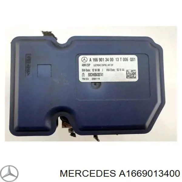 A1669013400 Mercedes Bomba de ABS de cilindro mestre do freio