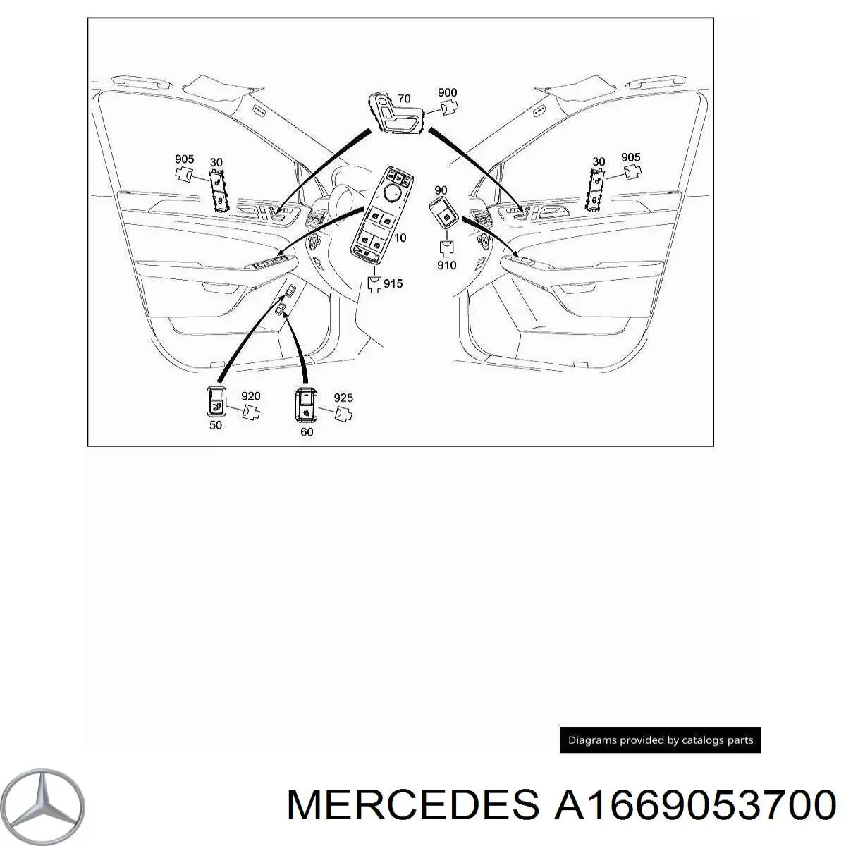 A1669053700 Mercedes 