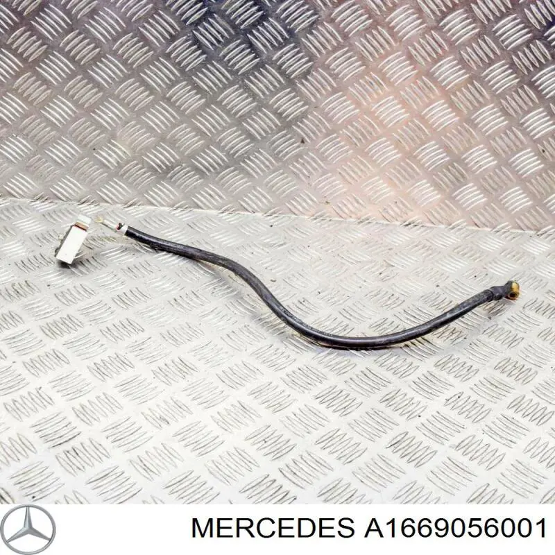 A1669056001 Mercedes Cabo de terra de bateria recarregável (PILHA)