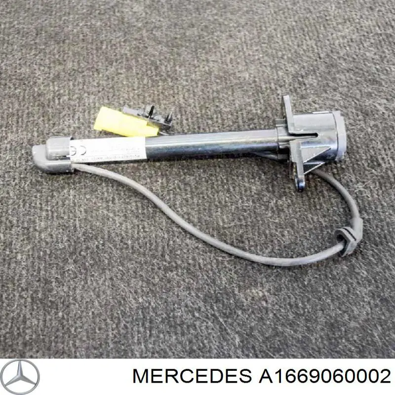A1669060002 Mercedes Pirotecnia do capô