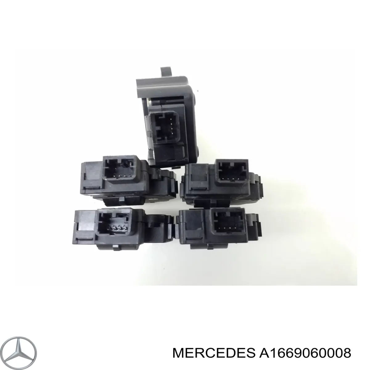 A1669060008 Mercedes Motor de comporta de recirculação de ar