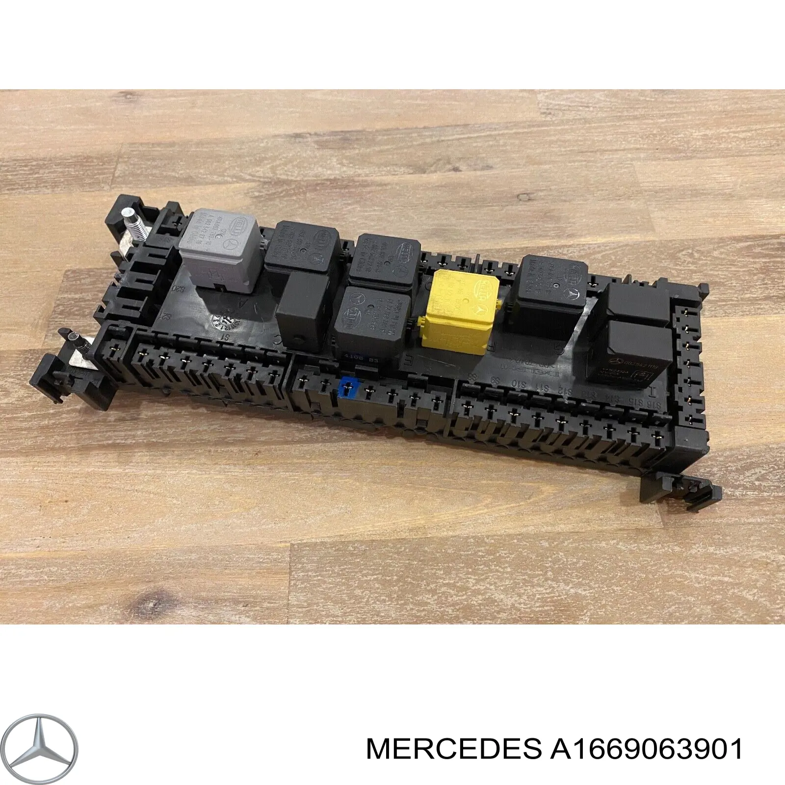 A1669063901 Mercedes Unidade de dispositivos de segurança
