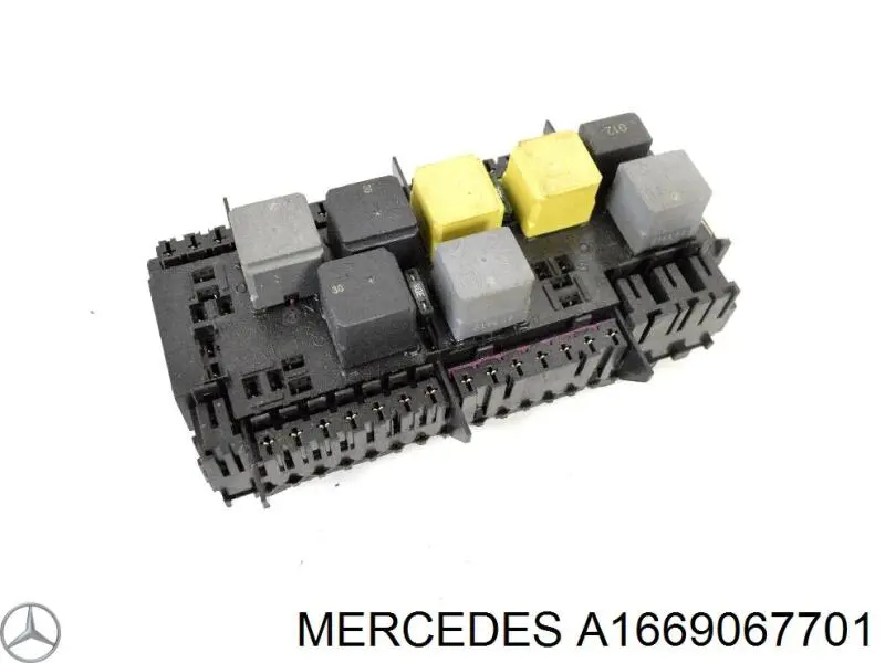 A1669067701 Mercedes Unidade de dispositivos de segurança