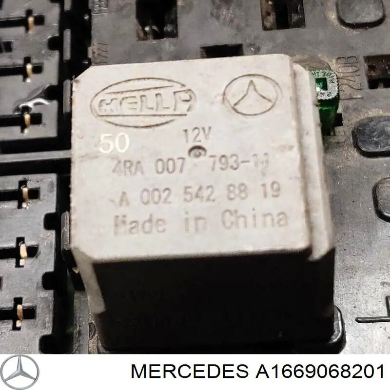 A1669068201 Mercedes Unidade de dispositivos de segurança