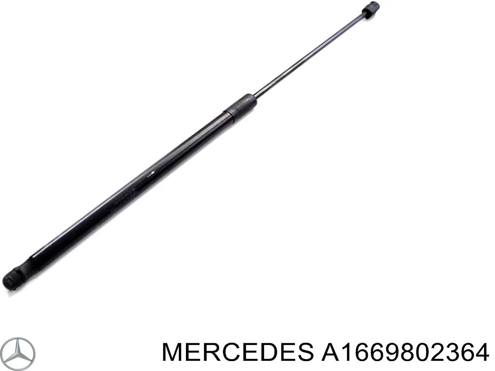 A1669802364 Mercedes Amortecedor da capota esquerdo