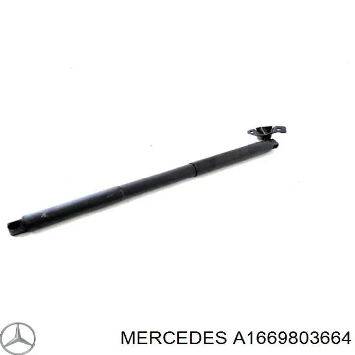 Amortecedor de tampa de porta-malas (de 3ª/5ª porta traseira) Mercedes A1669803664 preço, a partir de 62,19 USD