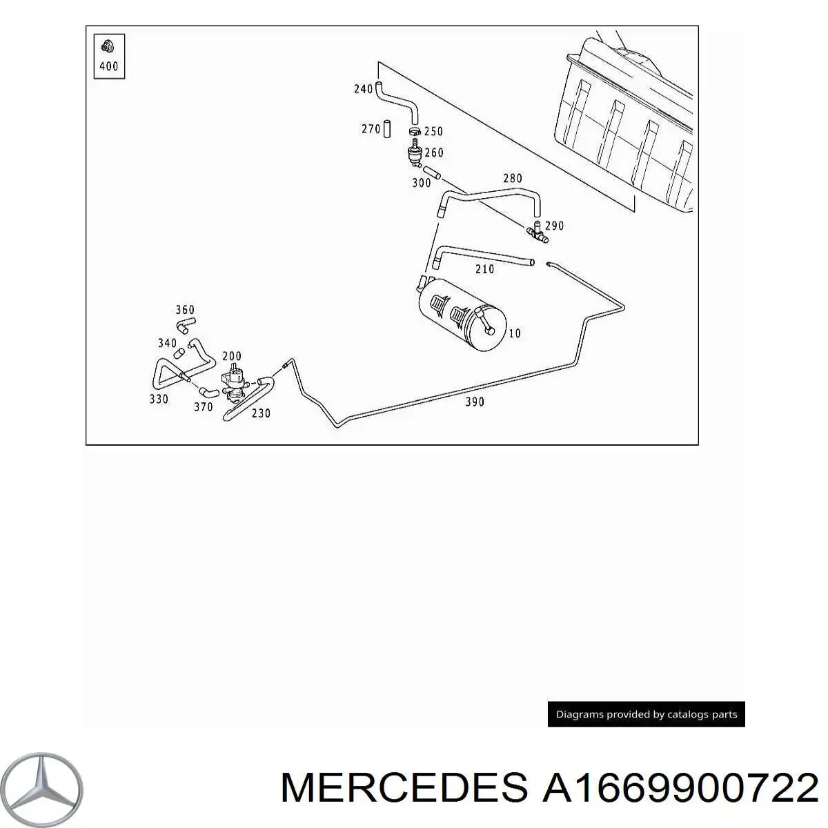 A1669900722 Mercedes 