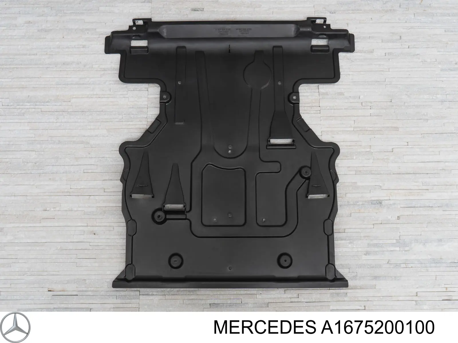 Proteção de motor dianteira Mercedes 1675200100 preço, a partir de 213,47 USD