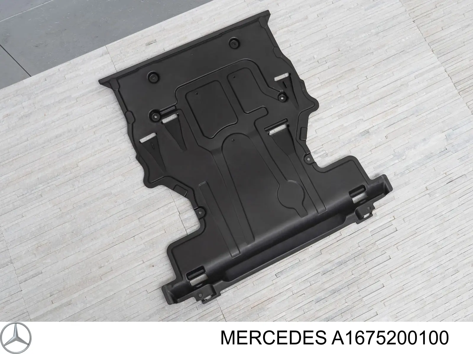 Compre 1675200100 Mercedes Proteção de motor dianteira