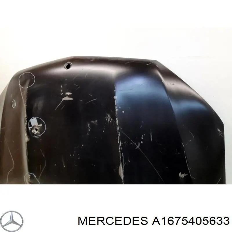 A1675405633 Mercedes Cabo (fio) de sensor de estacionamento do pára-choque dianteiro