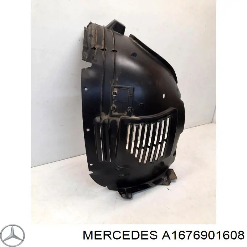 Guarda-barras direito dianteiro do pára-lama dianteiro Mercedes A1676901608 preço, a partir de 280,63 USD