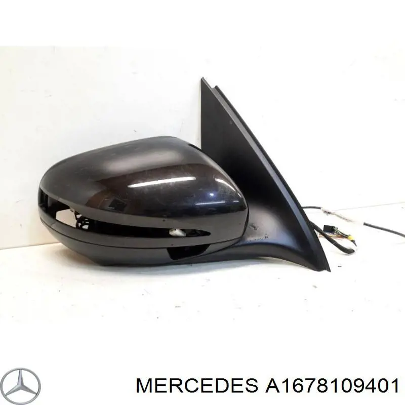 Compre A1678109401 Mercedes Caixa do espelho de retrovisão direito