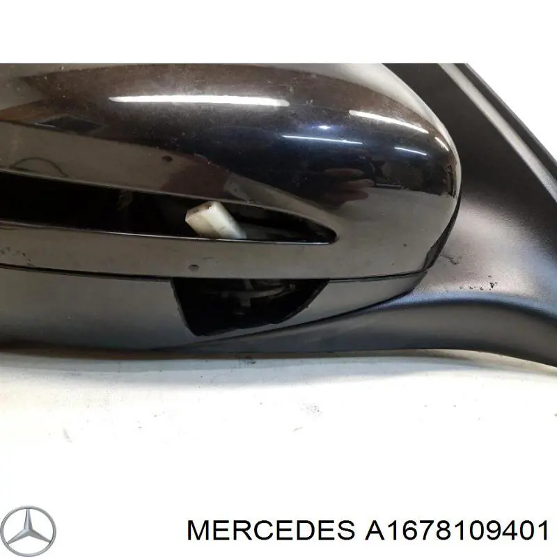 A1678109401 Mercedes Caixa do espelho de retrovisão direito