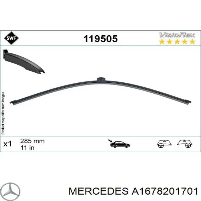Limpa-pára-brisas do pára-brisas, kit de 2 un. Denso DF326 preço, a partir de 12,74 USD