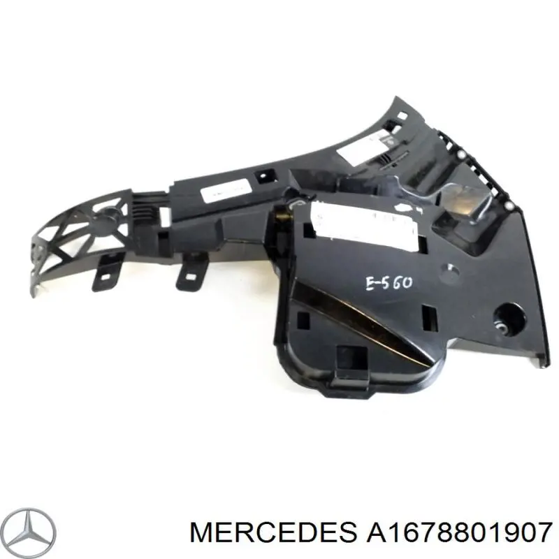 Compre A1678801907 Mercedes Guia esquerda do pára-choque traseiro