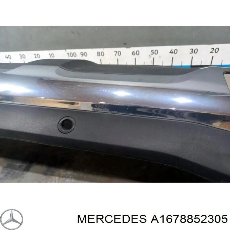 Compre A1678852305 Mercedes Pára-choque traseiro, parte inferior