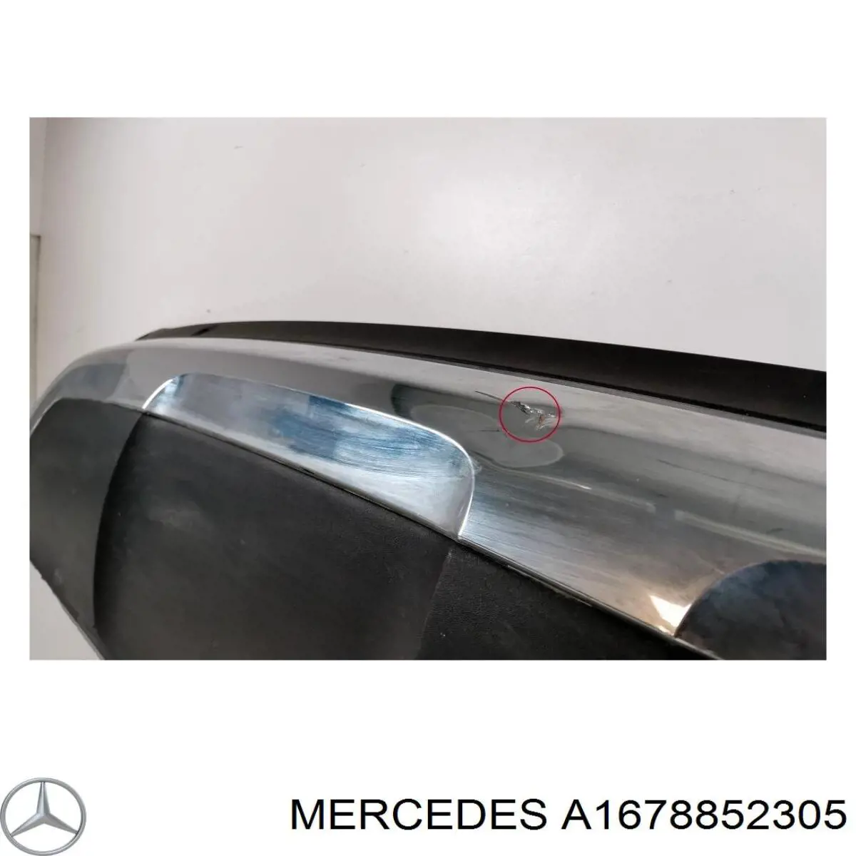 Pára-choque traseiro, parte inferior Mercedes A1678852305 preço, a partir de 540,01 USD