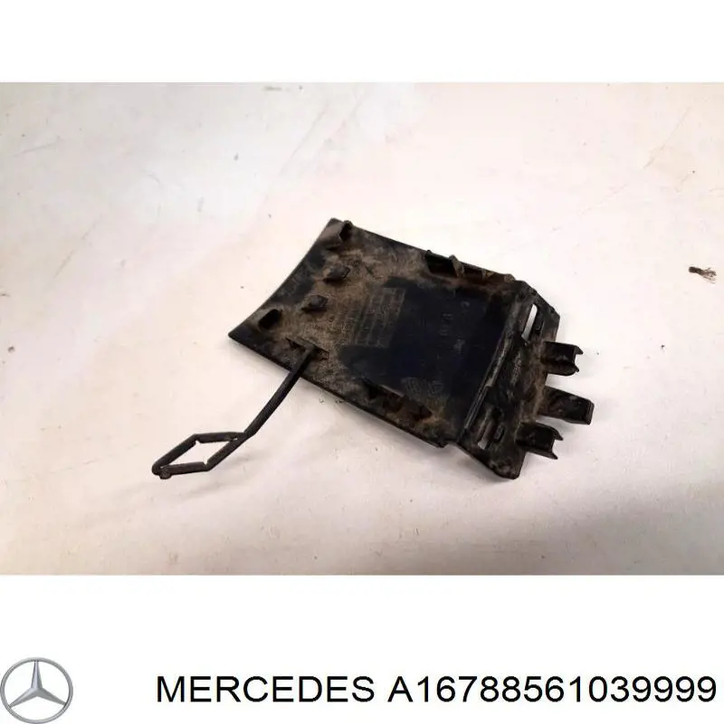 Compre A16788561039999 Mercedes Tampão dianteira do pára-choque do gancho de reboque