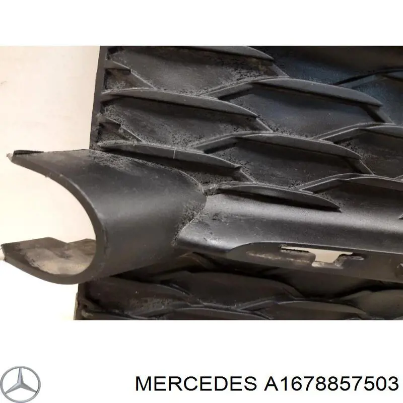 A1678857503 Mercedes Grelha inferior do pára-choque dianteiro