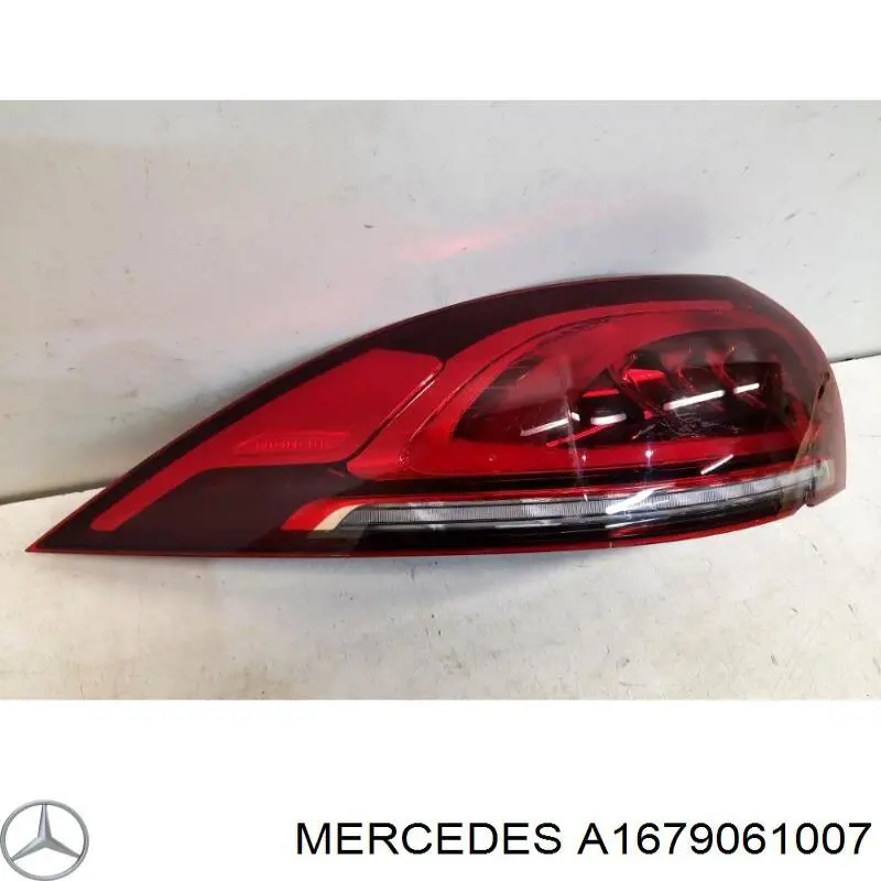A1679061007 Mercedes Lanterna traseira esquerda externa