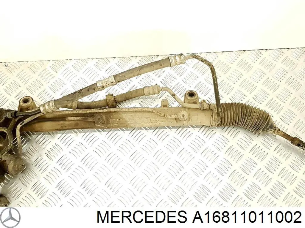 Cremalheira da direção A16811011002 Mercedes