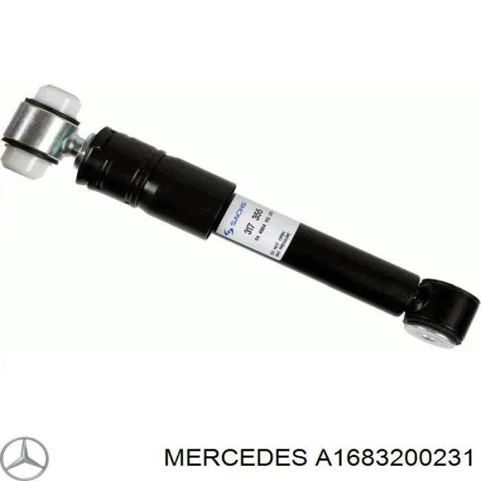Compre A1683200231 Mercedes Amortecedor traseiro