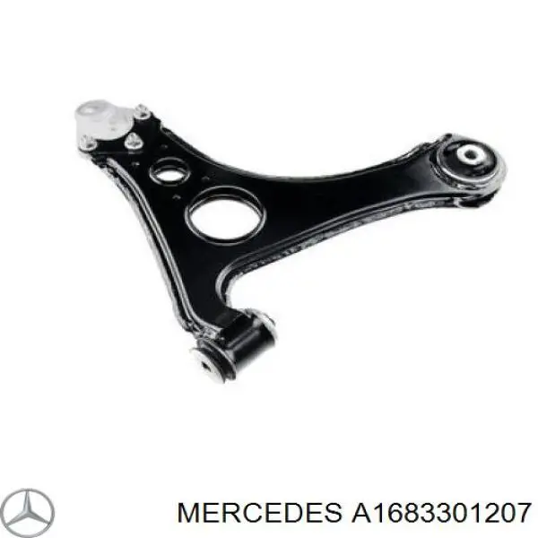 Braço oscilante inferior direito de suspensão dianteira Mercedes A1683301207 preço, a partir de 68,16 USD