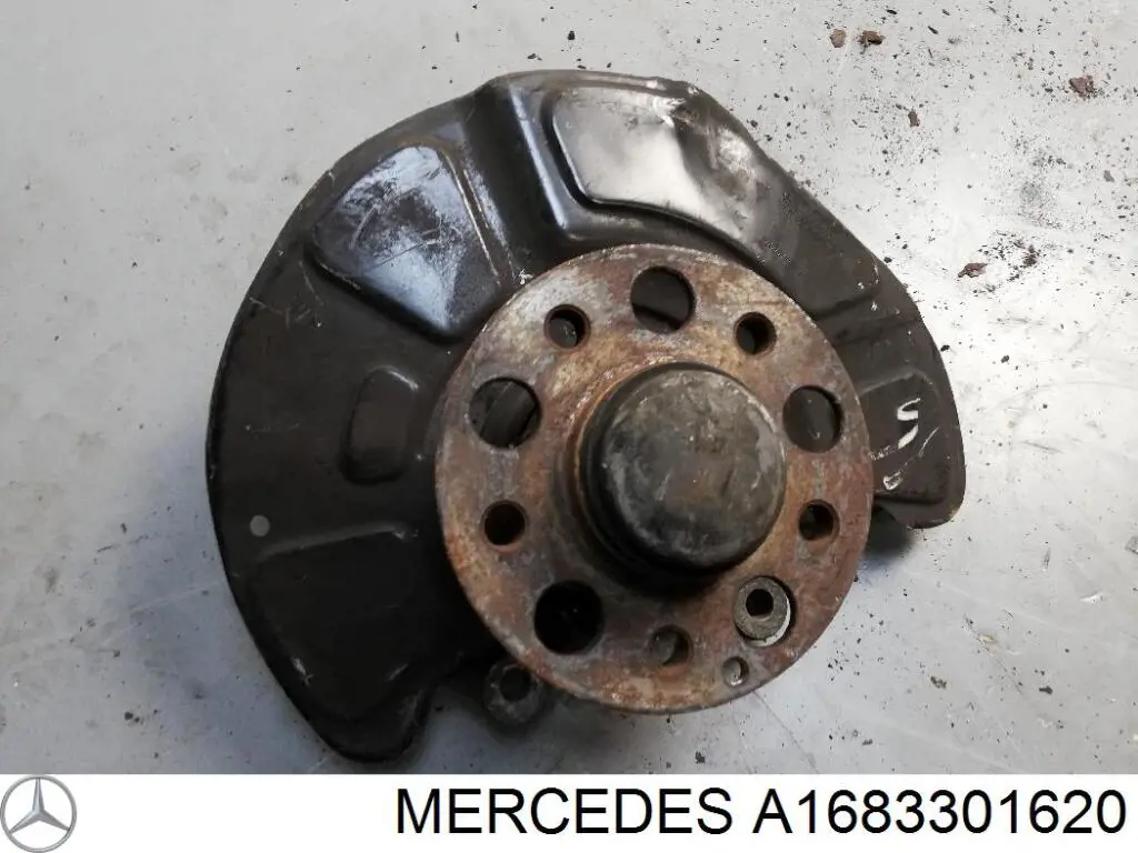 A1683301620 Mercedes Pino moente (extremidade do eixo) dianteiro esquerdo